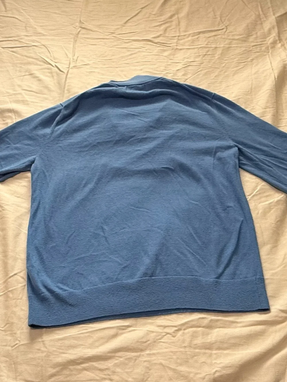 Banana Republic Sky Blue Half-Zip Men's Sweater